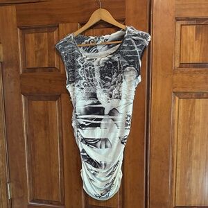 Candie's Black and White Mini Dress